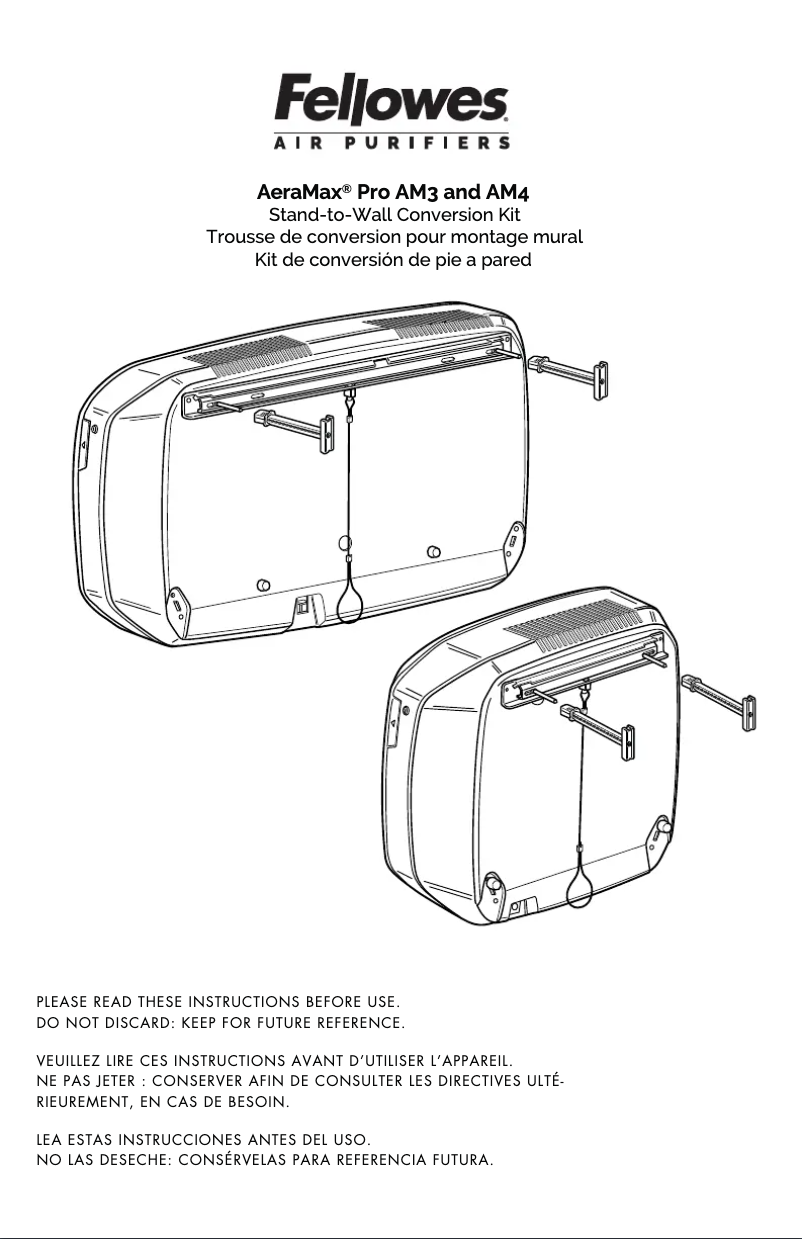 Imagen de la primera página del manual del dispositivo AeraMax Pro AM3