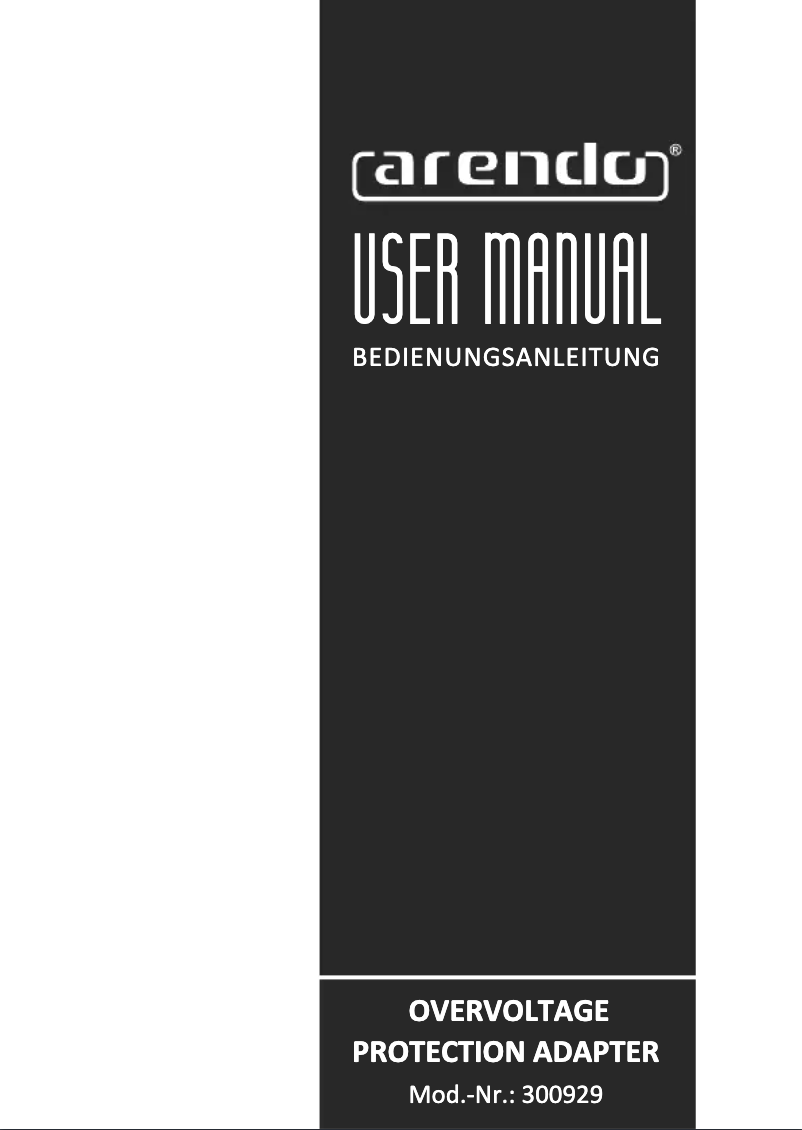 Imagen de la primera página del manual del dispositivo 300929