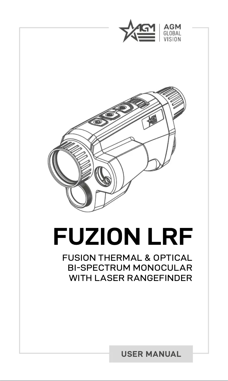 Imagen de la primera página del manual del dispositivo Fuzion LRF TM25-384