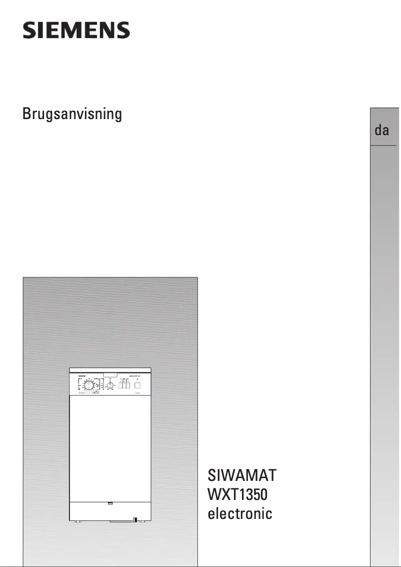Imagen de la primera página del manual del dispositivo WXT1350SN