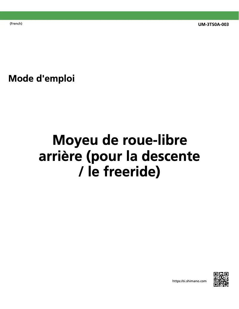 Imagen de la primera página del manual del dispositivo FH-M640