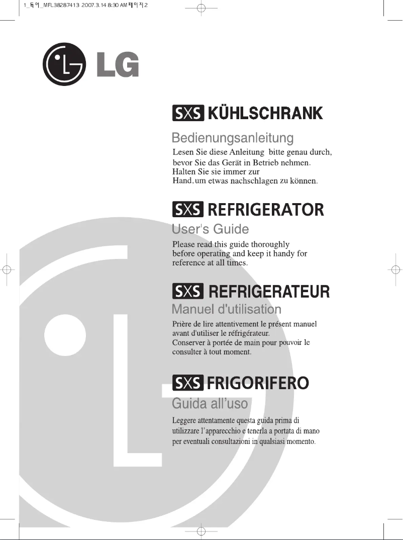 Imagen de la primera página del manual del dispositivo GW-L227YLQK