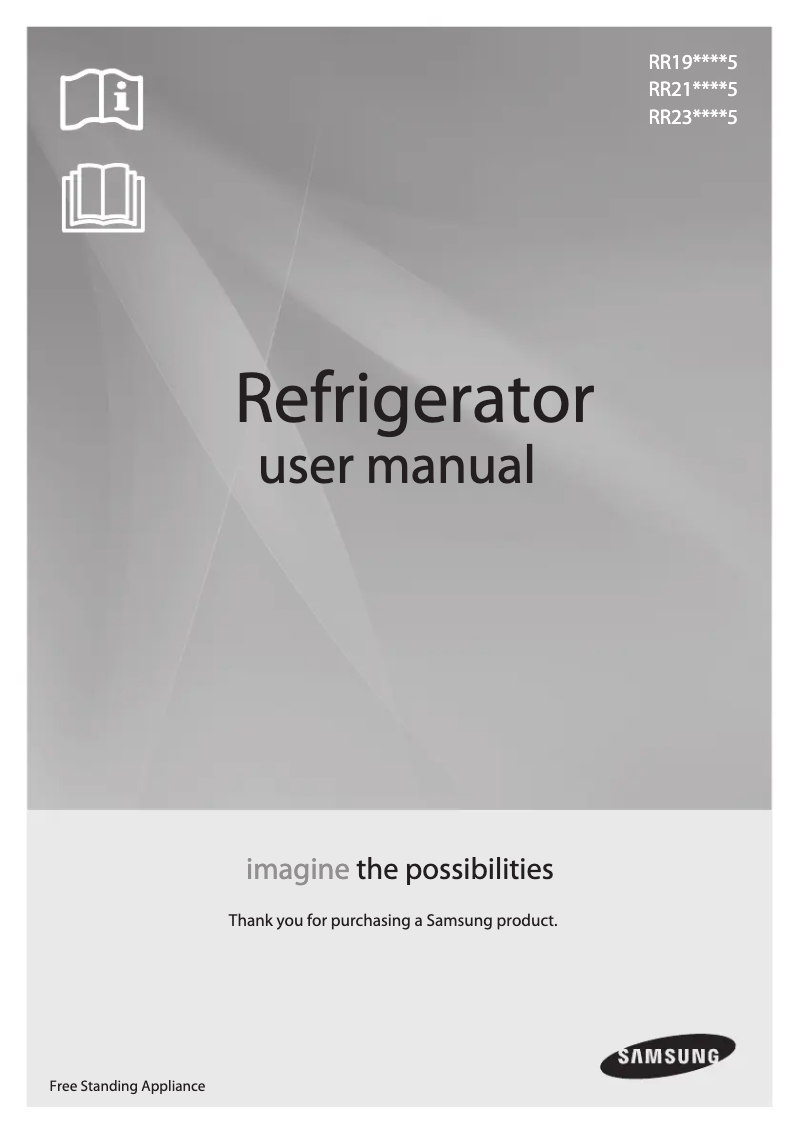 Imagen de la primera página del manual del dispositivo RR19J2835RX
