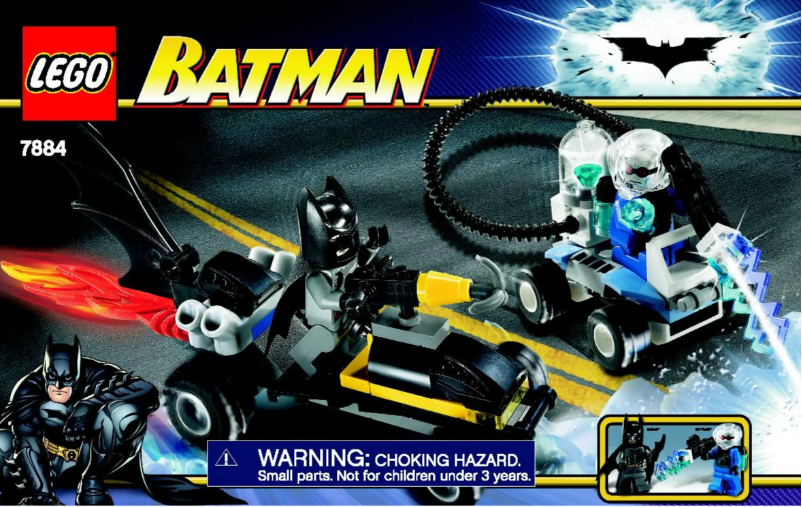 Página 1 del manual Manual de usuario Lego Batman's Buggy: The Escape of Mr. Freeze