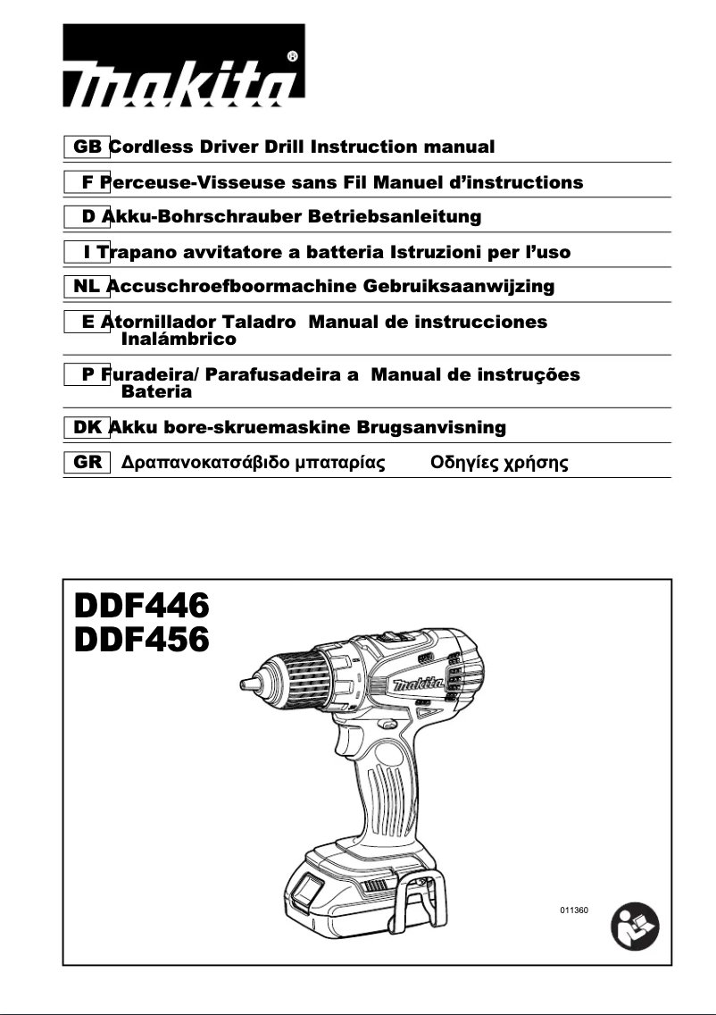 Imagen de la primera página del manual del dispositivo DDF446Z