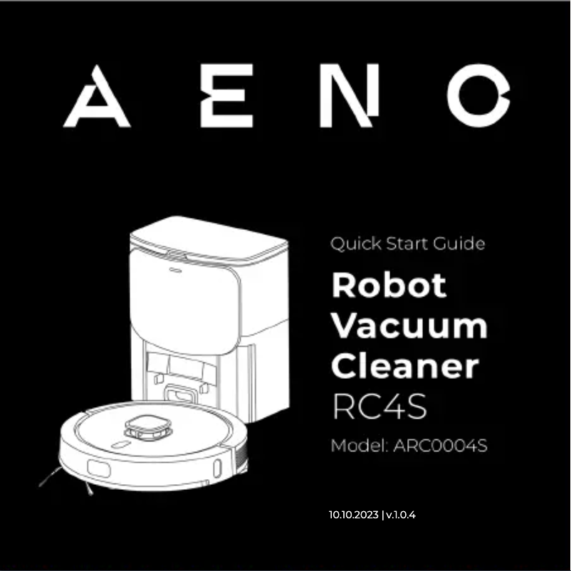 Página 1 del manual Guía de inicio rápido AENO RC4S