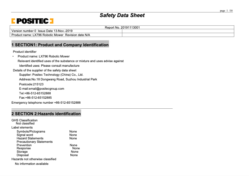Página nº 1 - Instrucciones de seguridad Worx Landxcape
