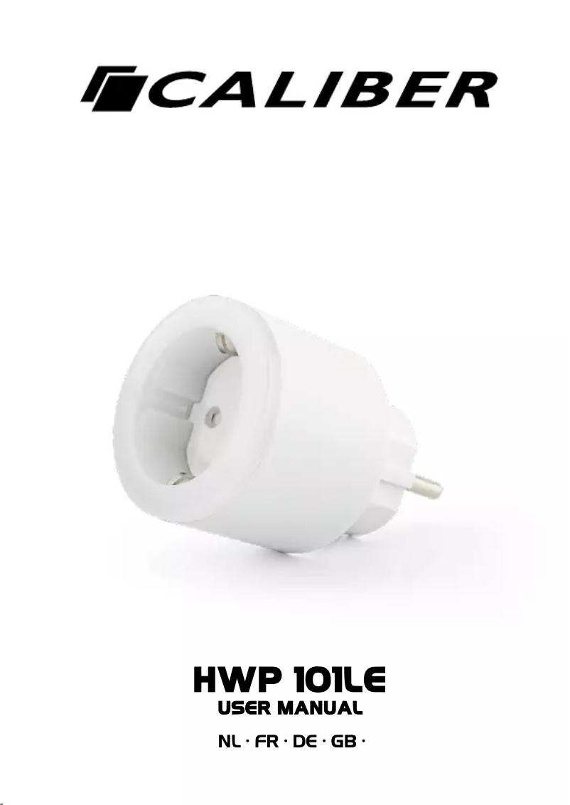 Imagen de la primera página del manual del dispositivo HWP 101LE