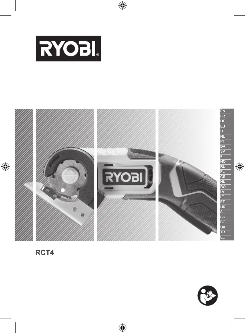 Página 1 del manual Manual de usuario RYOBI RCT4