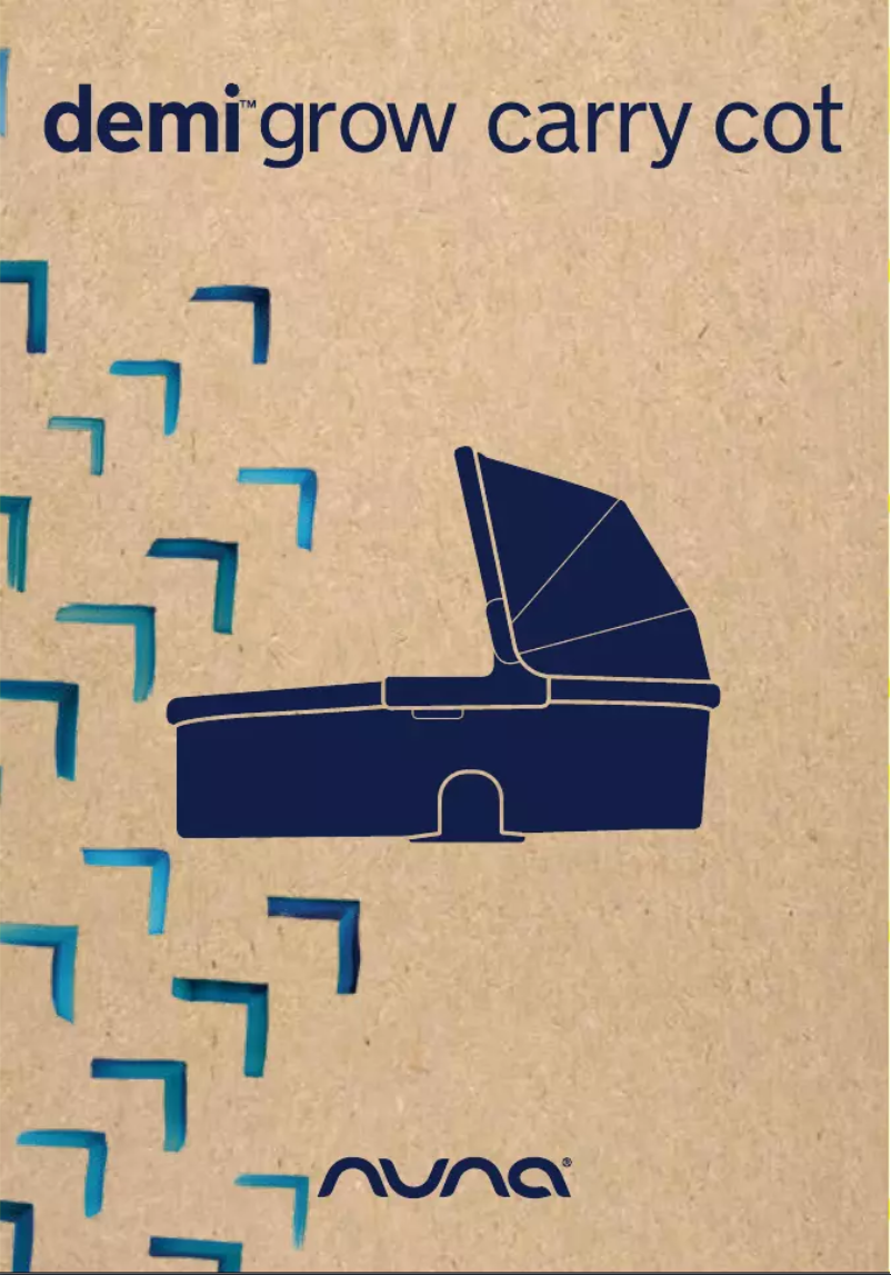 Página 1 del manual Manual de usuario Nuna Demi grow carry cot