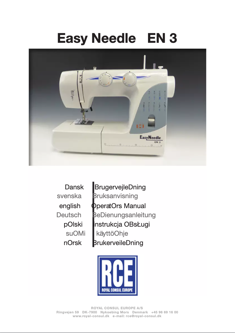 Imagen de la primera página del manual del dispositivo Easy Needle 3