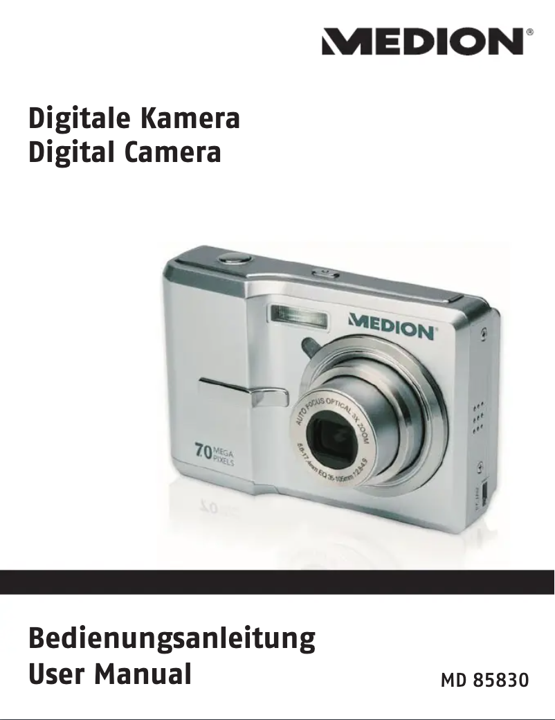 Página 1 del manual Manual de usuario Medion MD 85830