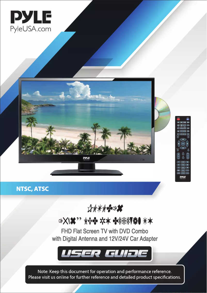 Página 1 del manual Manual de usuario Pyle PLTLD16