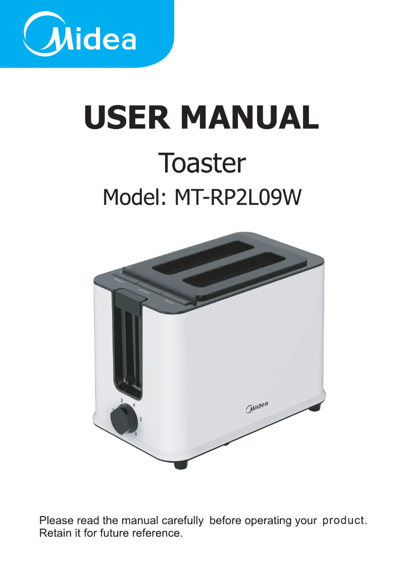 Página 1 del manual Manual de usuario Midea MT-RP2L09W