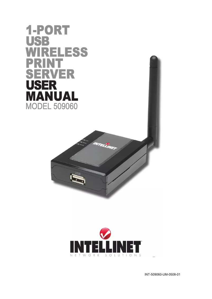 Imagen de la primera página del manual del dispositivo 509060