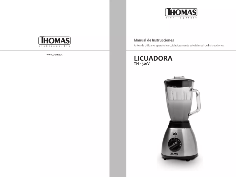 Página 1 del manual Manual de usuario Thomas TH-501V