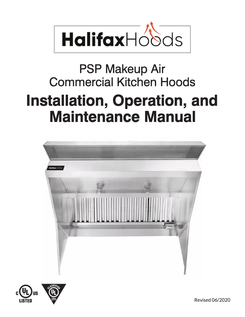 Página 1 del manual Manual de usuario Halifax PSPHP1248