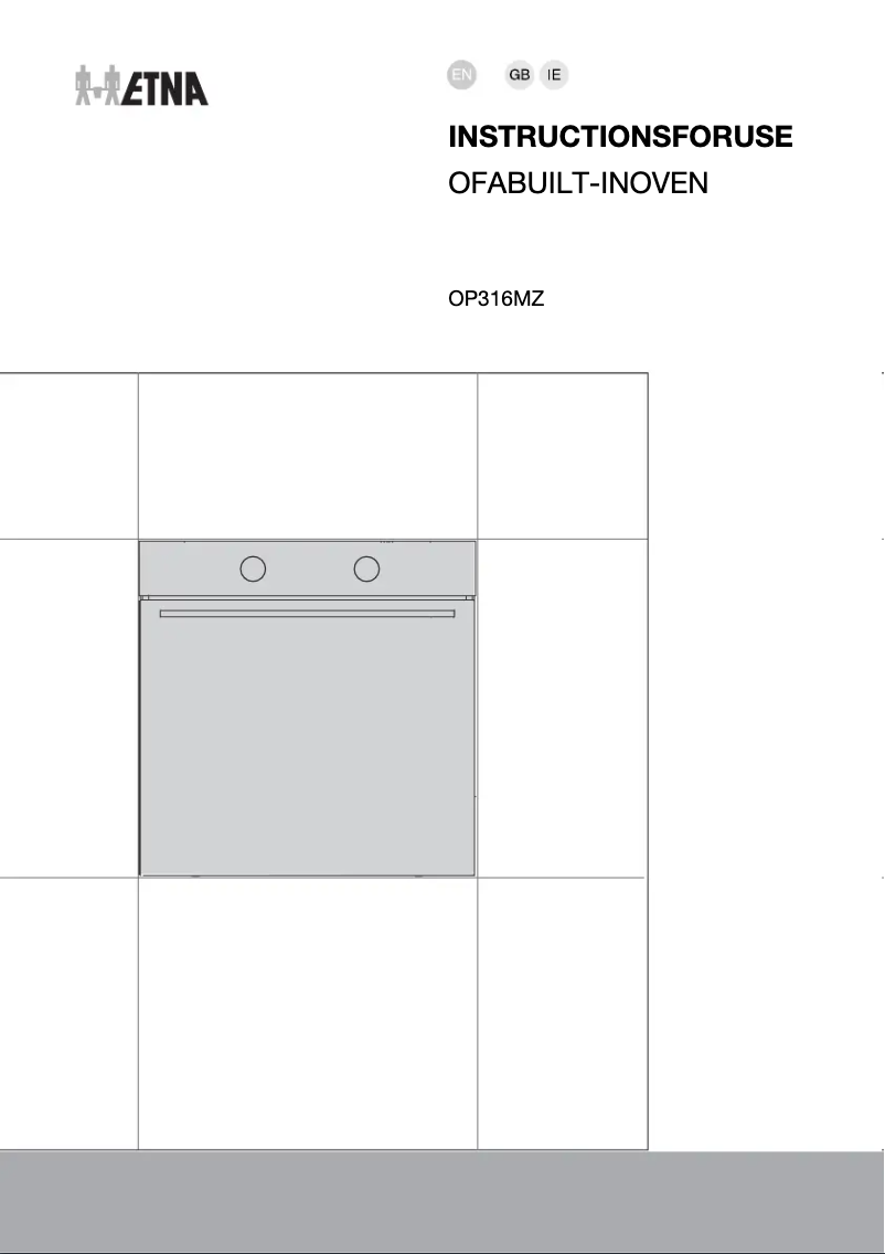 Página 1 del manual Manual de usuario Etna OP316MZ