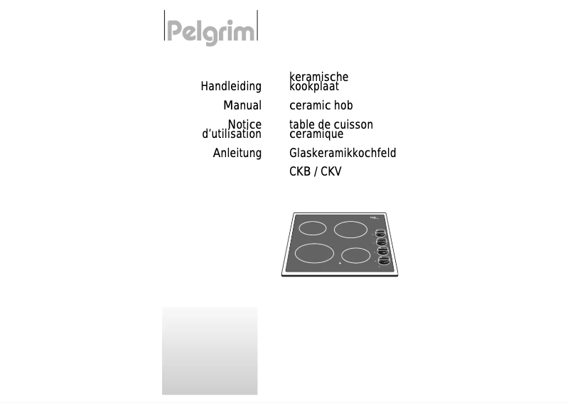 Página 1 del manual Manual de usuario Pelgrim CKV 610