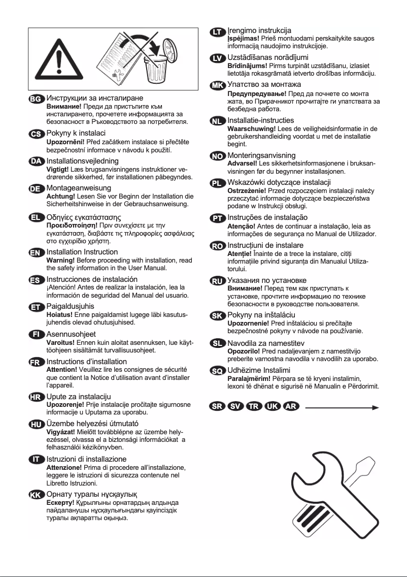 Imagen de la primera página del manual del dispositivo RTT0950