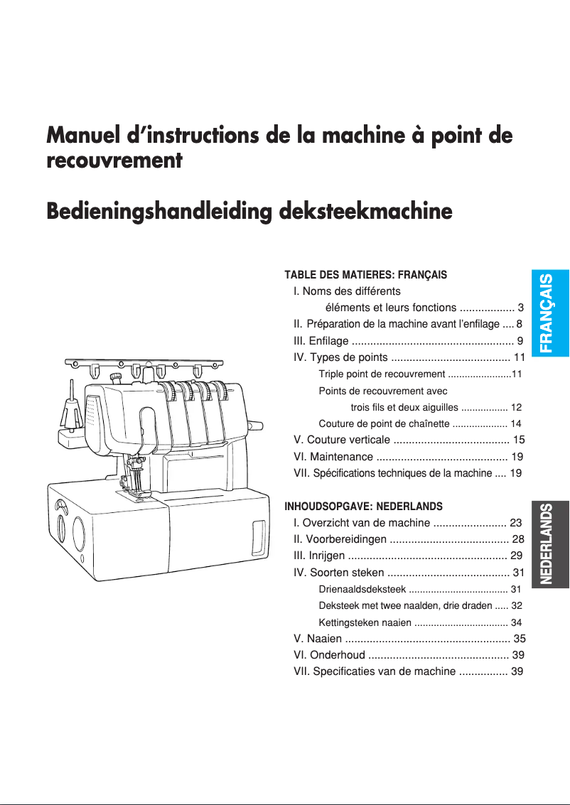 Imagen de la primera página del manual del dispositivo 2340CV