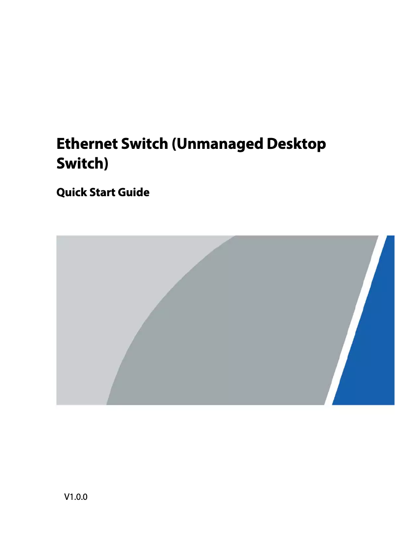 Imagen de la primera página del manual del dispositivo PFS3016-16GT-M