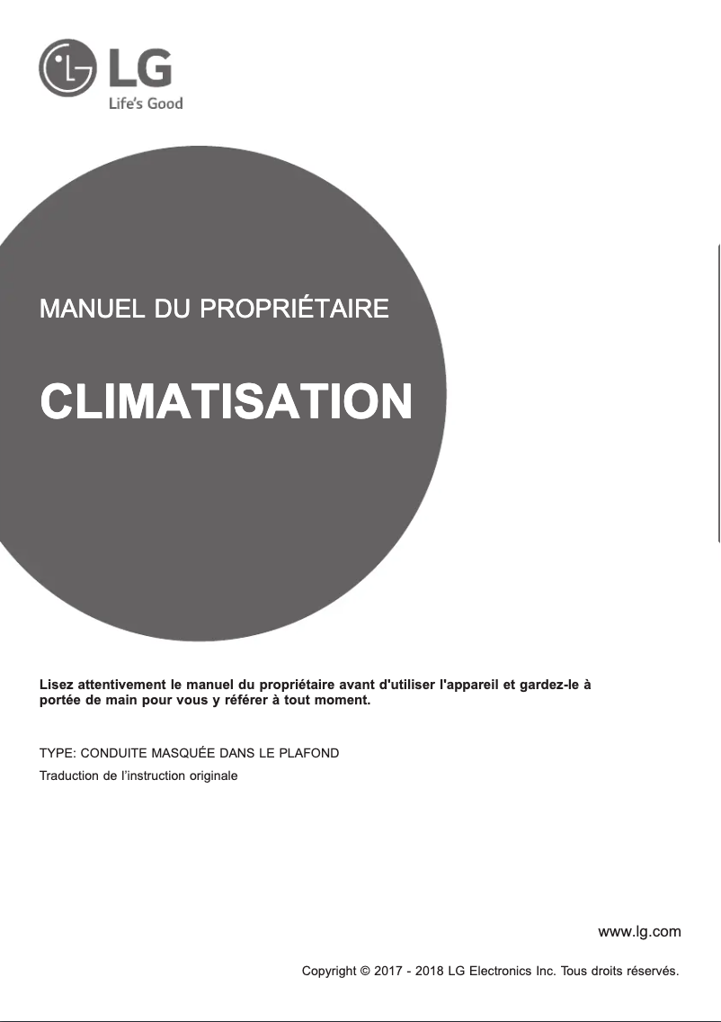 Imagen de la primera página del manual del dispositivo CB18L