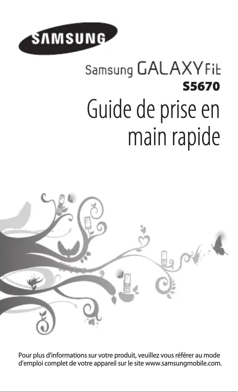 Página 1 del manual Guía de inicio rápido Samsung Gear Fit 2