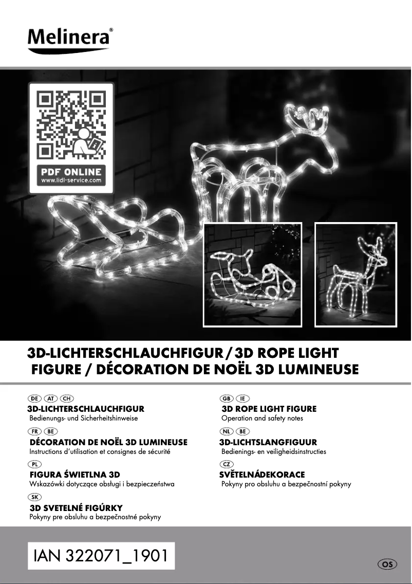 Imagen de la primera página del manual del dispositivo IAN 322071