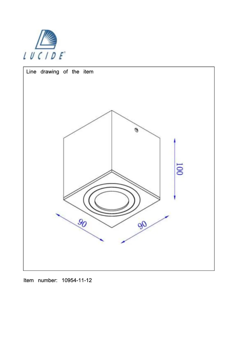 Imagen de la primera página del manual del dispositivo Cos