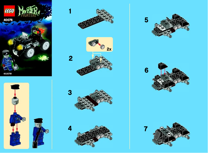 Página 1 del manual Manual de usuario Lego Zombie Car