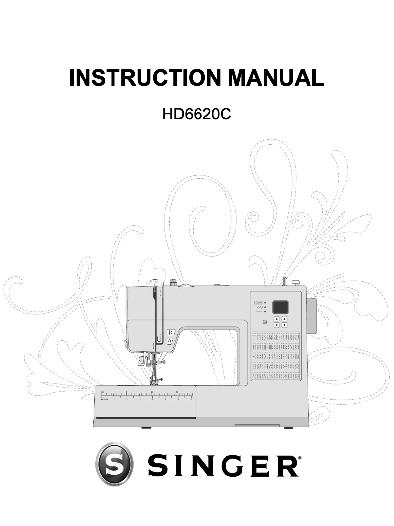 Página 1 del manual Manual de usuario Singer HD6620C