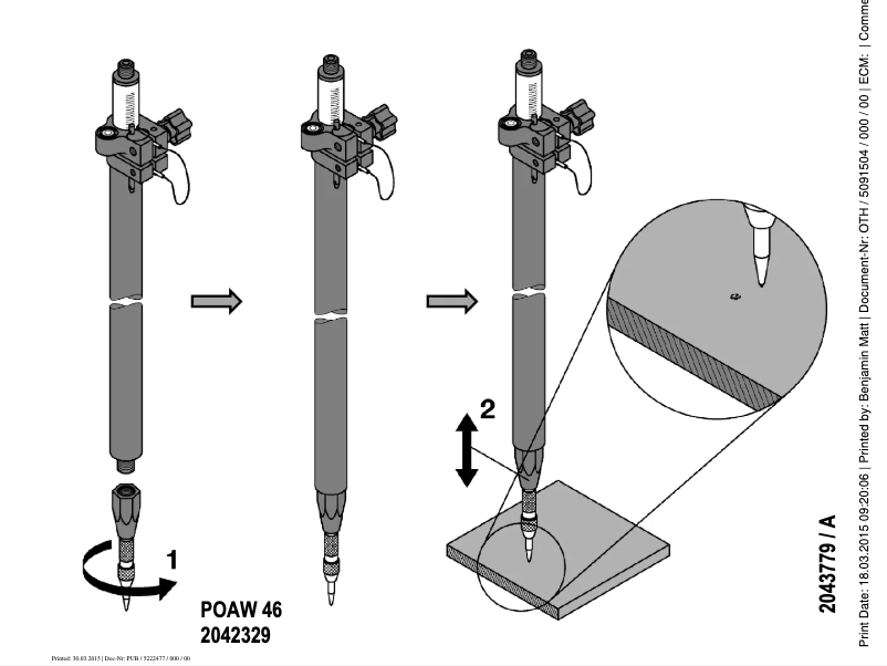 Imagen de la primera página del manual del dispositivo BC