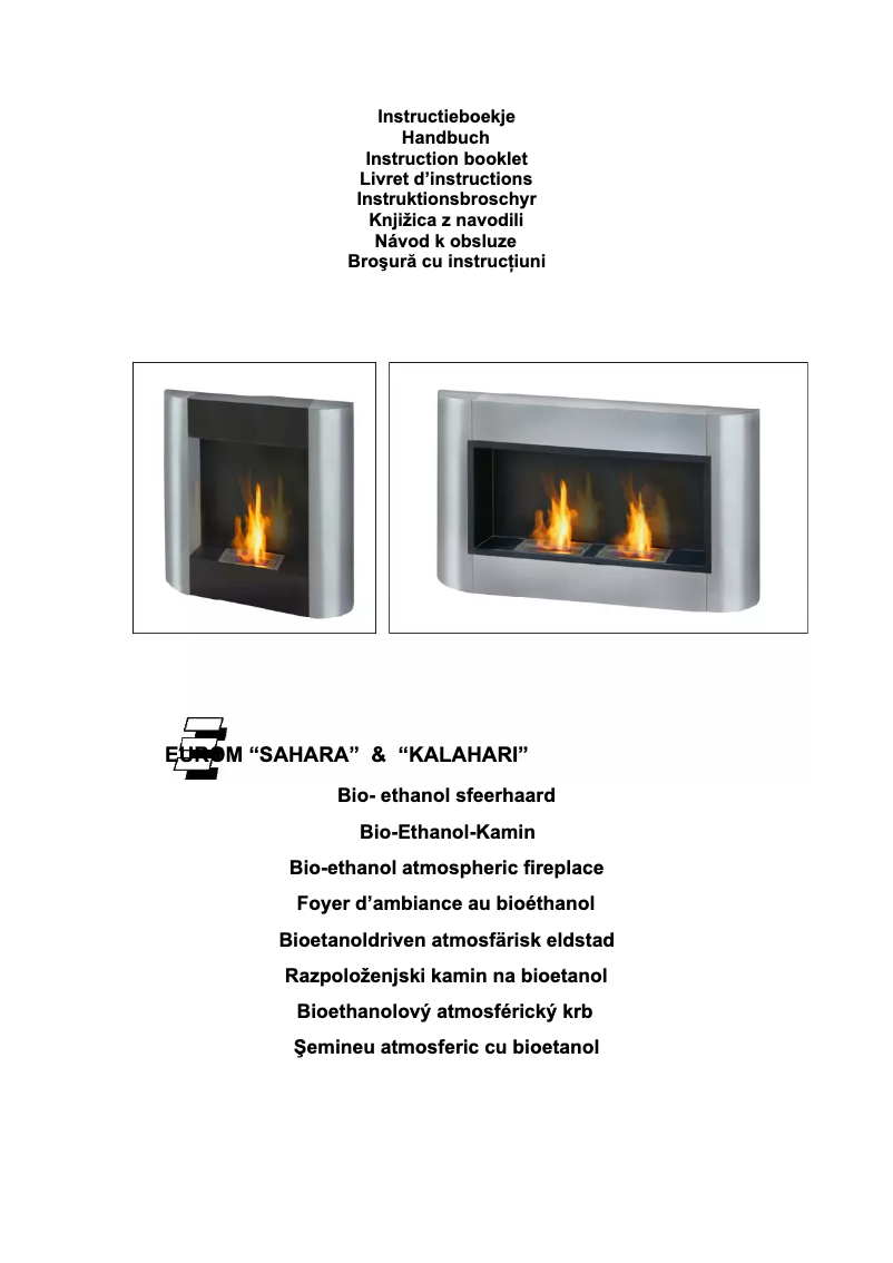 Página 1 del manual Manual de usuario Eurom Kalahari