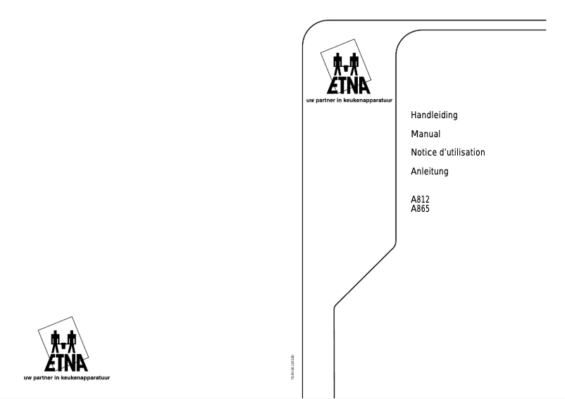 Página 1 del manual Manual de usuario Etna A 812 V