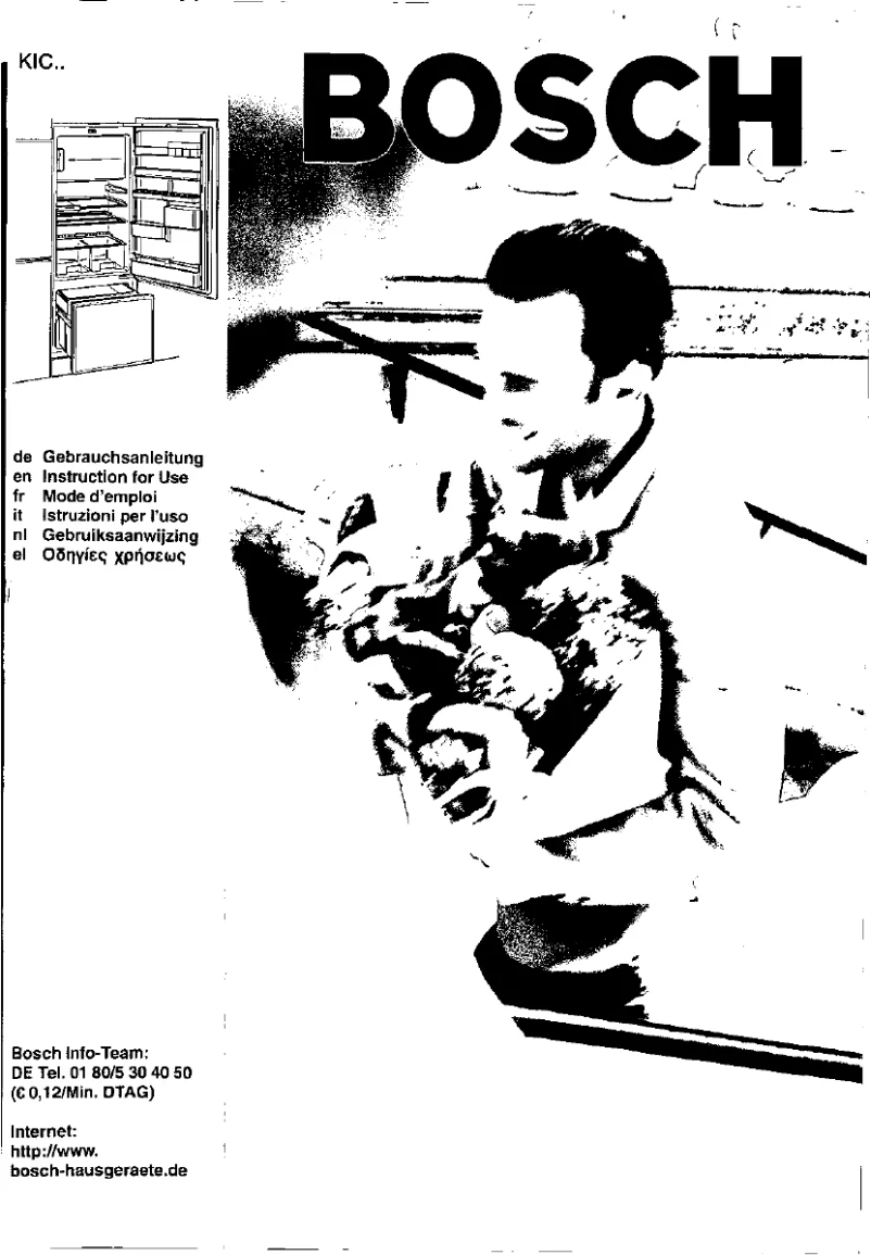 Página 1 del manual Manual de usuario Bosch KIC32441