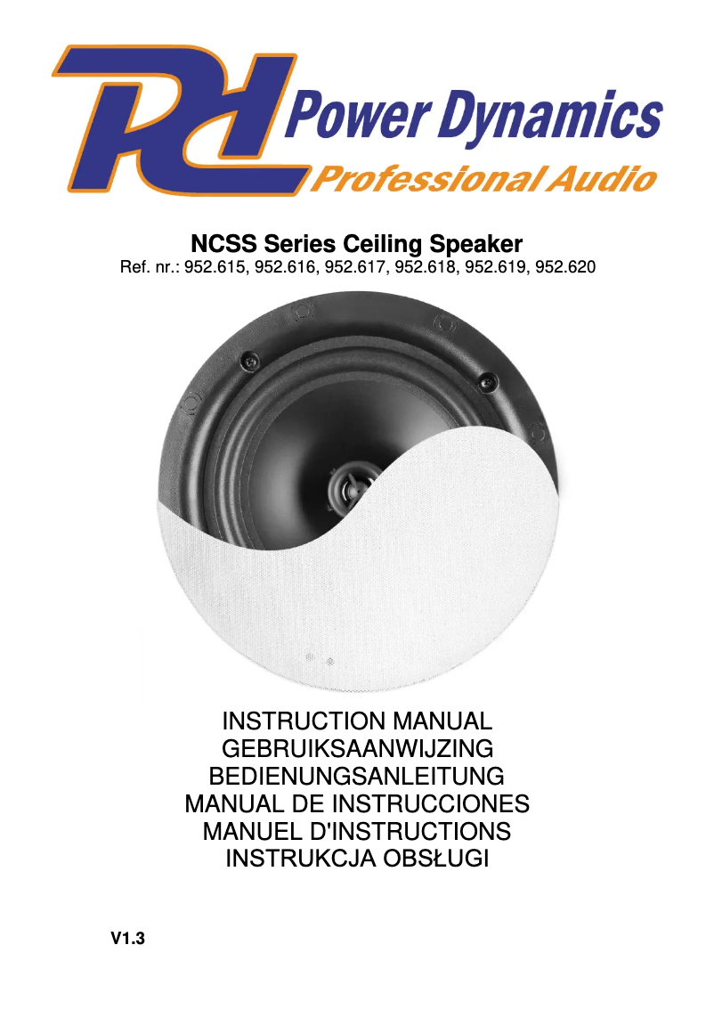 Imagen de la primera página del manual del dispositivo NCSS8