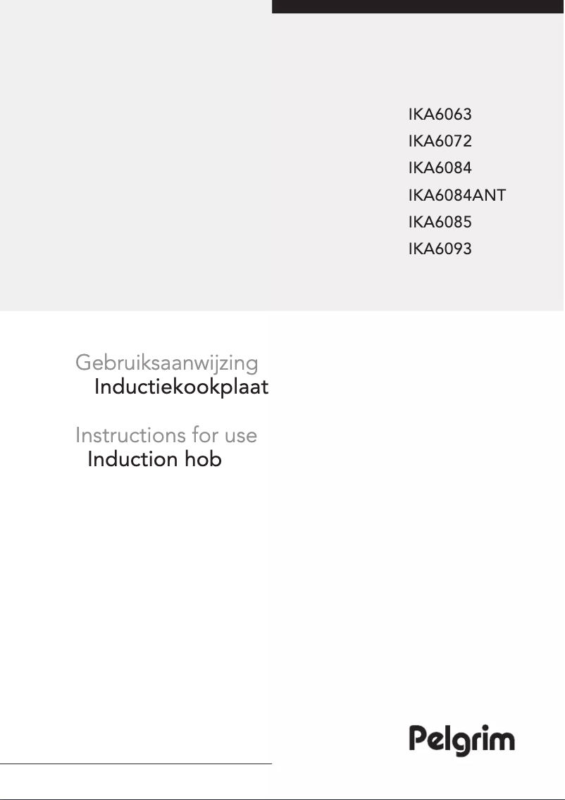 Imagen de la primera página del manual del dispositivo IKA6084ANT