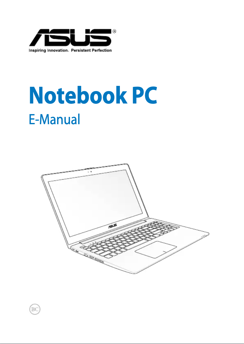 Imagen de la primera página del manual del dispositivo VivoBook V451LA