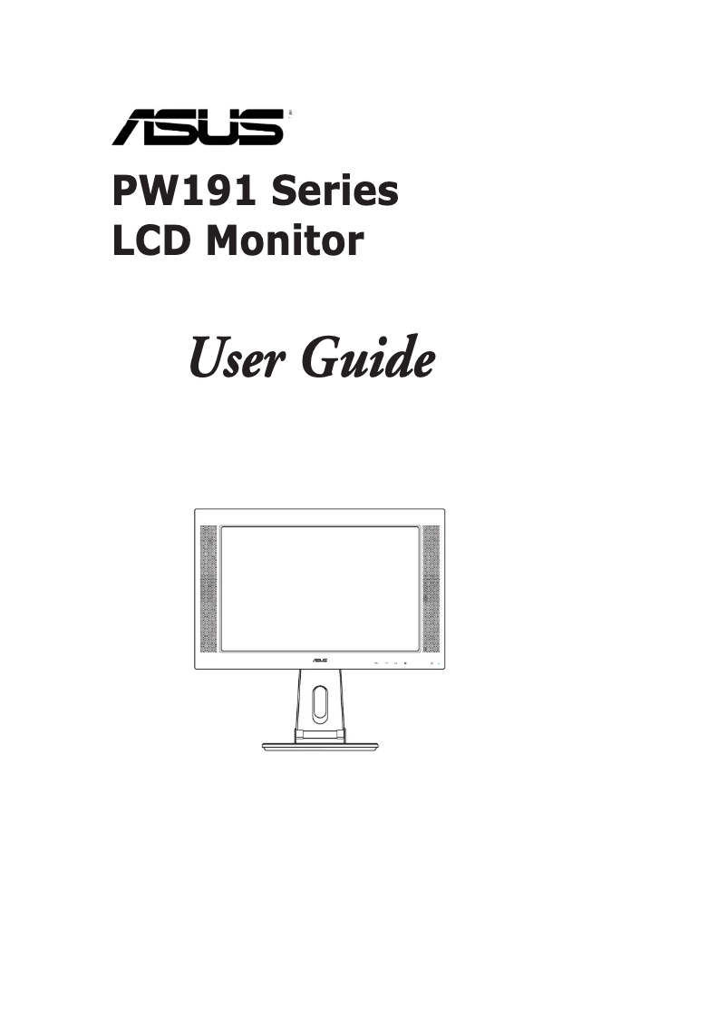 Imagen de la primera página del manual del dispositivo PW191