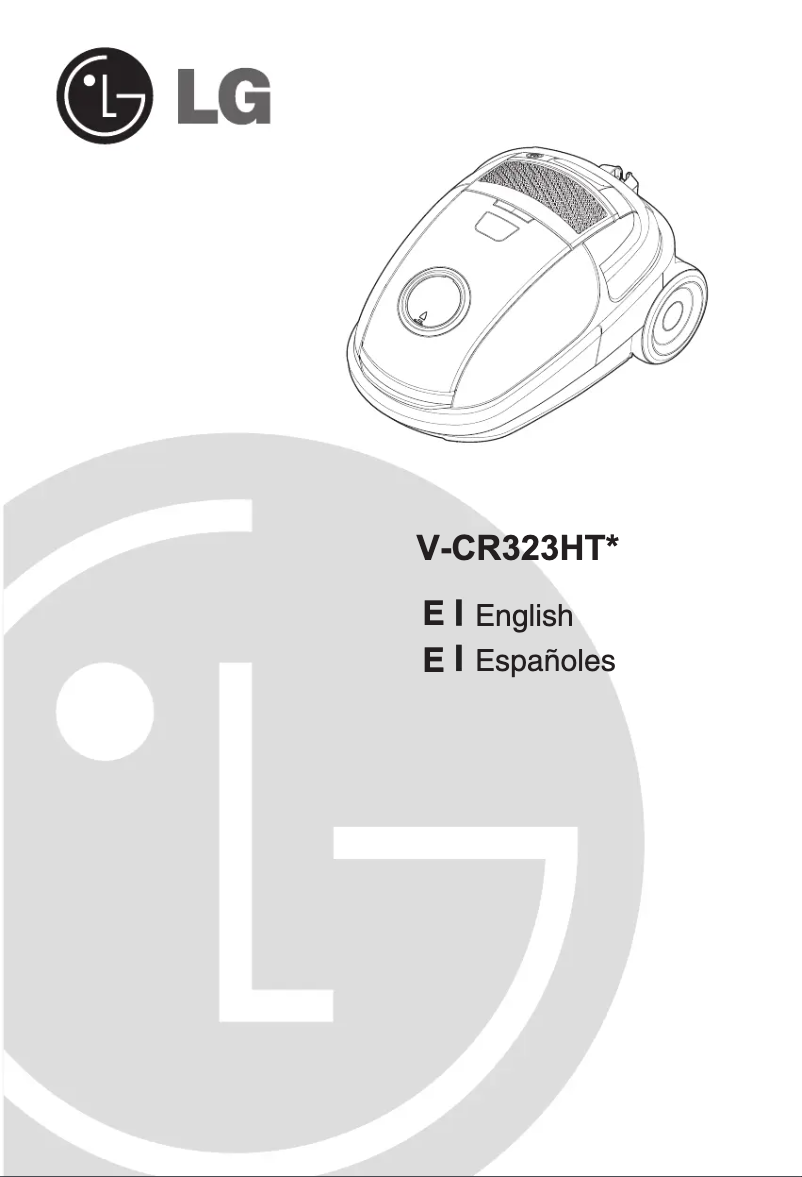 Imagen de la primera página del manual del dispositivo V-CR323HTU