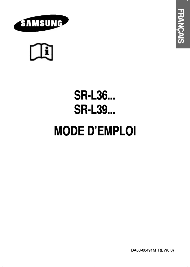 Página 1 del manual Manual de usuario Samsung RL36EBSW