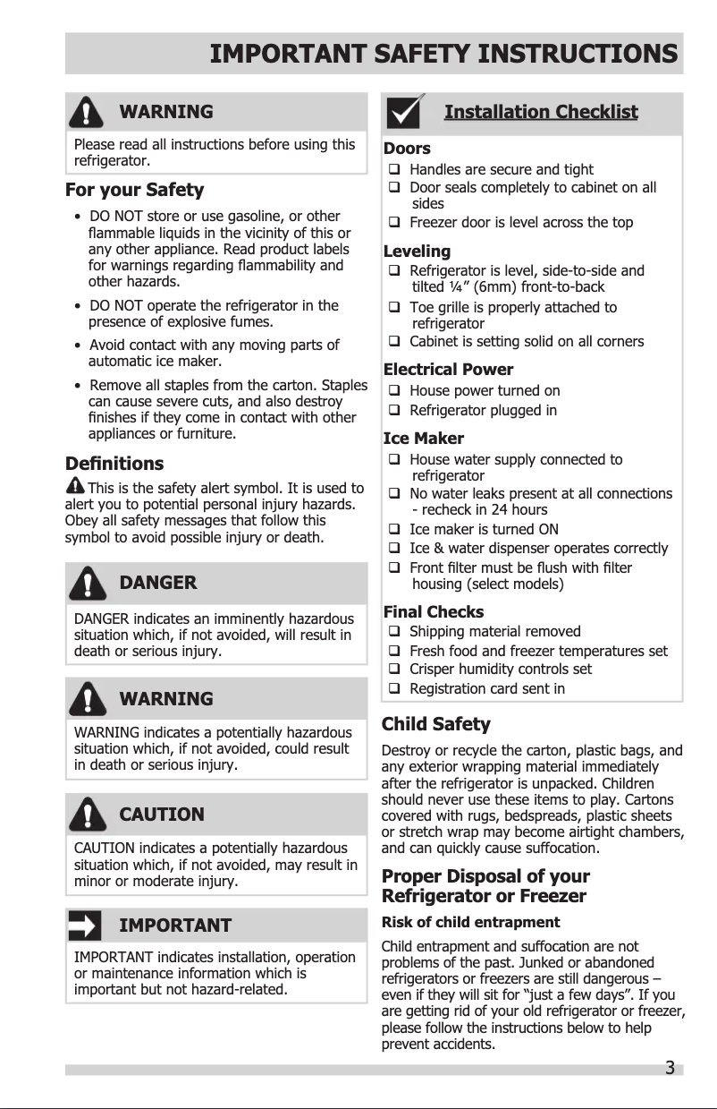 Imagen de la primera página del manual del dispositivo BKRF18W