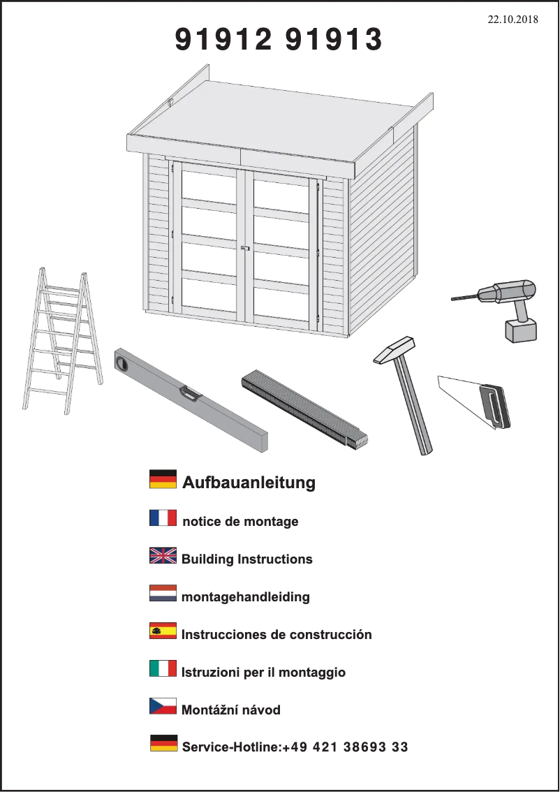 Página nº 1 - Manual de usuario Karibu Rieseby