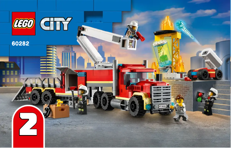 Página 1 del manual Instrucciones visuales Lego City 60282