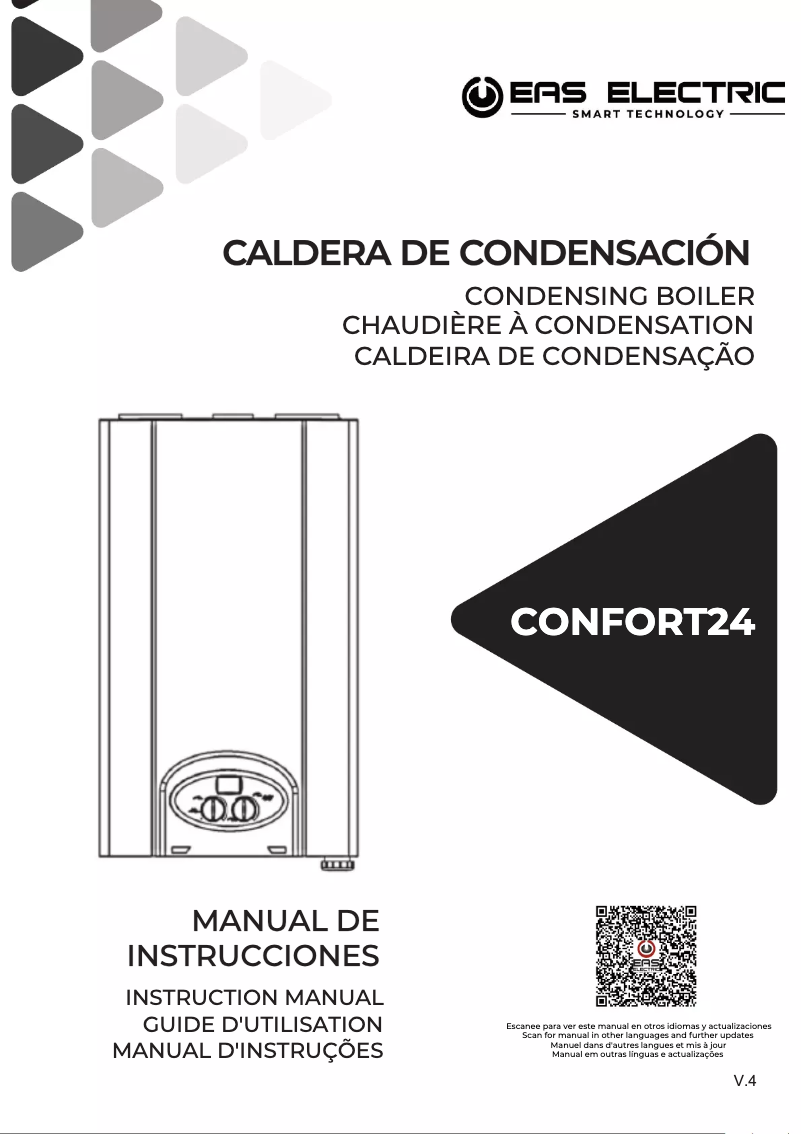 Página 1 del manual Manual de usuario EAS Electric CONFORT24