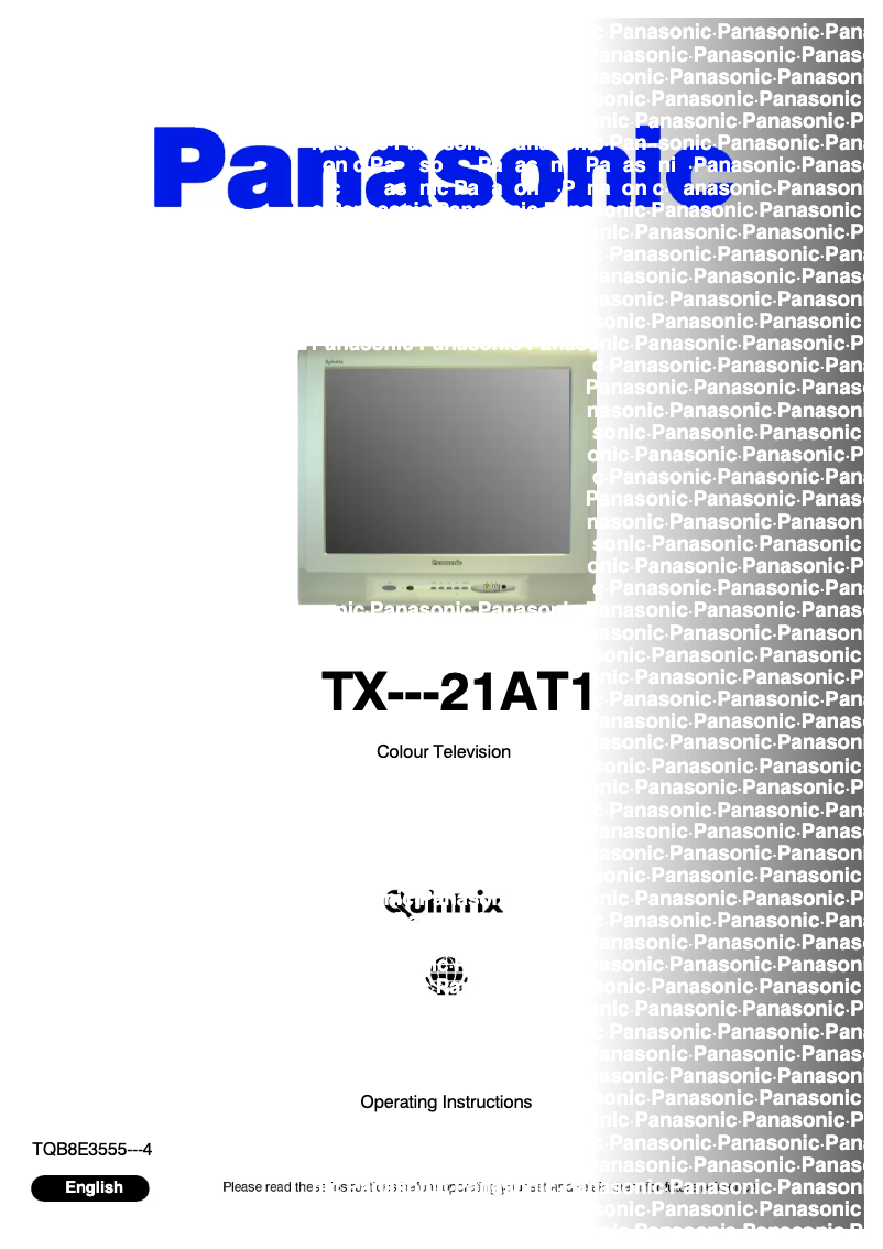 Imagen de la primera página del manual del dispositivo TX-21AT1