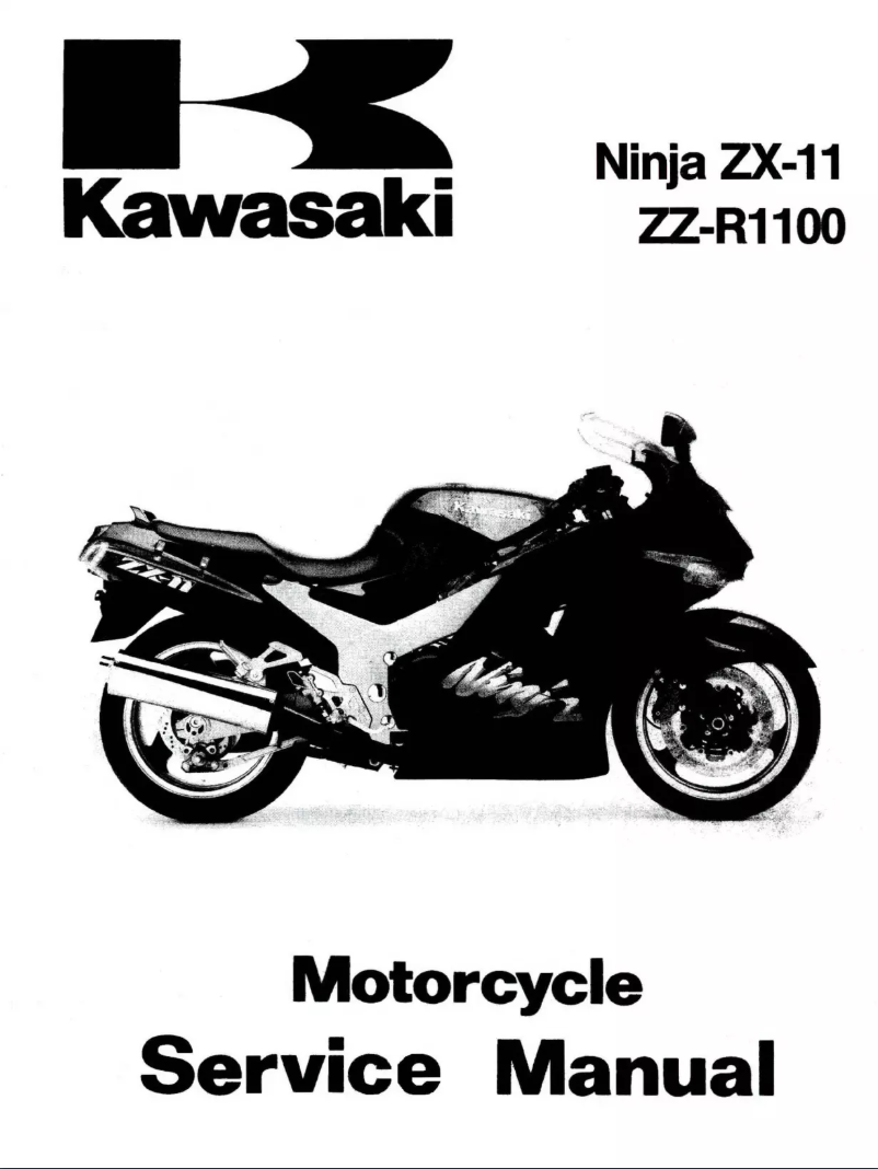 Página 1 del manual Manual de usuario Kawasaki Ninja ZX11 (1998)