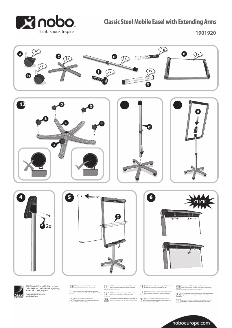 Imagen de la primera página del manual del dispositivo Classic 1902386