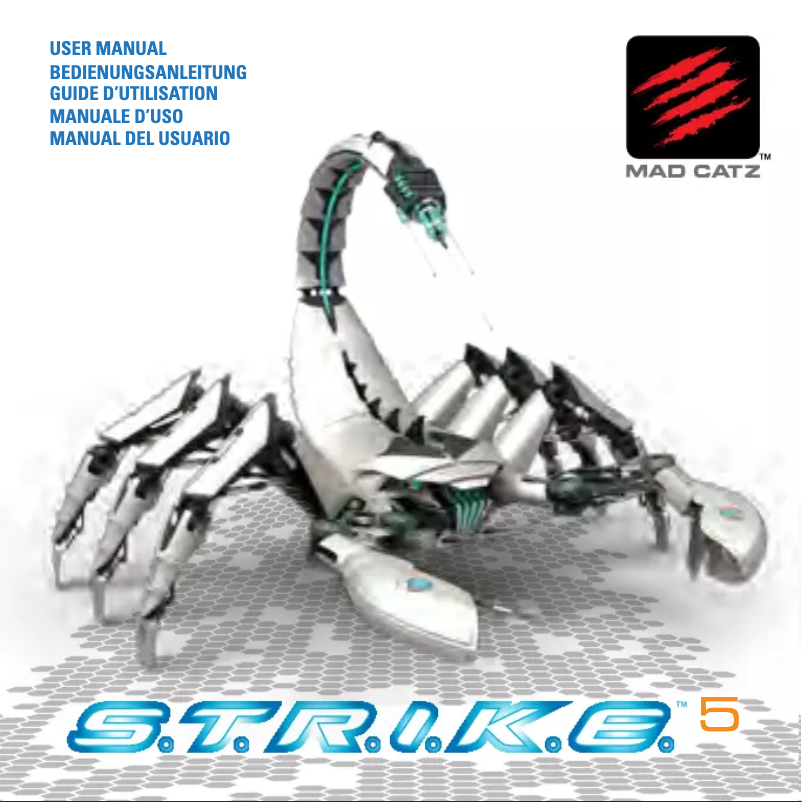 Página 1 del manual Manual de usuario Mad Catz S.T.R.I.K.E. 5